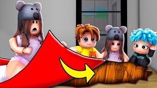 We Found a HIDDEN ROOM inside our HOUSE at 3AM..(Brookhaven)