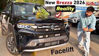 क्या सोचा था और क्या निकली 🙄 - New MARUTI BREZZA FACELIFT 2026