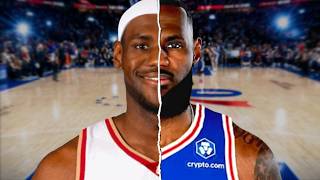 When An 18 Year Old LeBron James Played The 76ers For The First Time