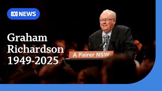 Former Labor minister Graham Richardson dead at 76 | ABC NEWS