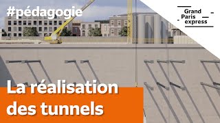La r&eacute;alisation des tunnels
