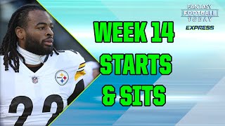 Fantasy Week 14 Starts & Sits! Matchup Guide, Must-Avoid Players, Best Starts (FFT Express)