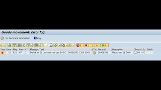 Deficit of SL Unrestricted use 10 PC  50066301 1200 0001|SAP SD|ERROR BECAUSE OF NO STOCK 👈