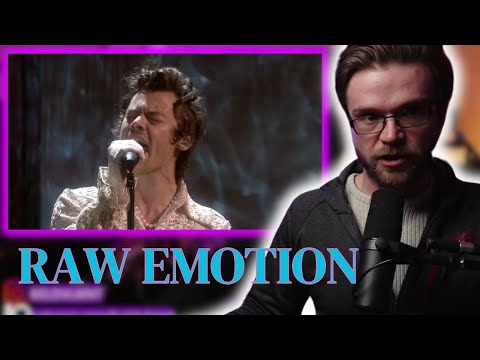 HARRY STYLES - FALLING (Live BRITT Awards) | REACTION