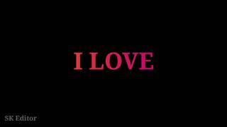 Oh my baby love ~ black screen whatsapp status