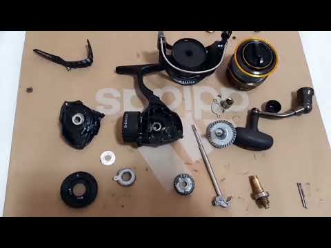 DAIWA BG 4000 FISHING REEL MAINTENANCE CLEANING