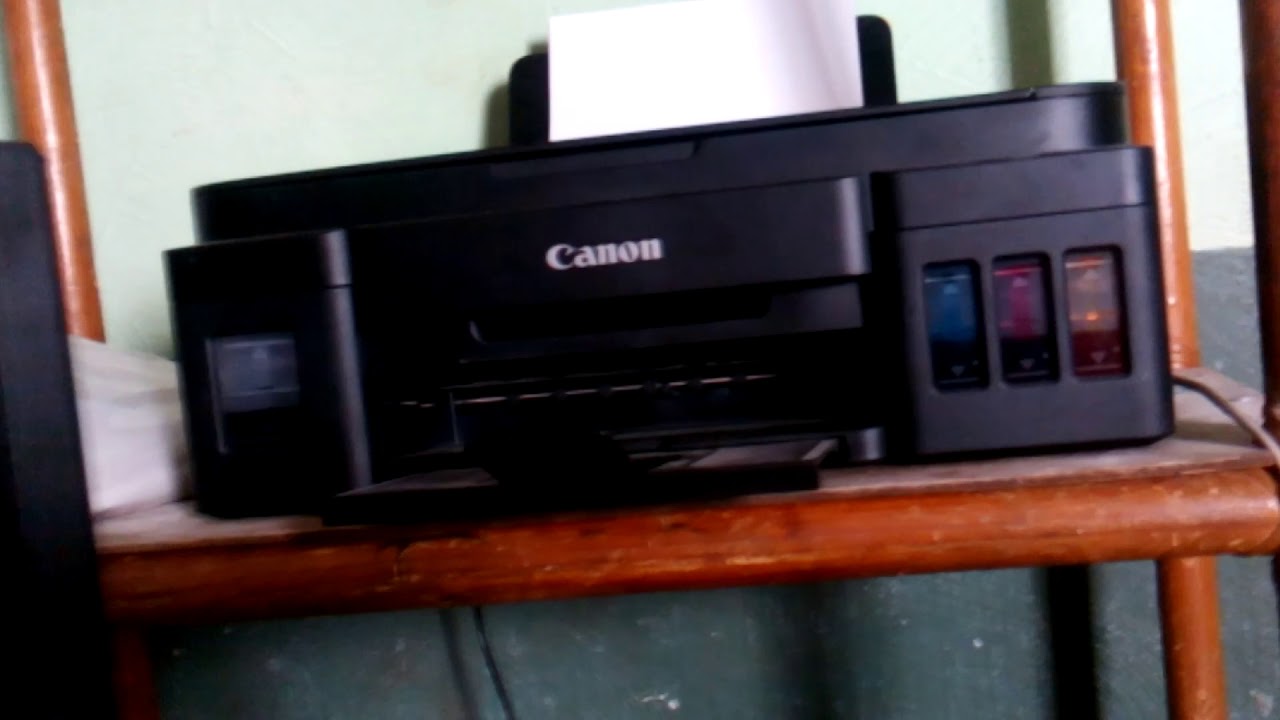 Como Inicializar Una Impresora Canon G3100 Youtube – Otosection