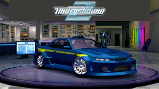NFS Underground 2 - Nissan Skyline GT-R R34 (NFSU2 Player's Career Intro Car) Tuning & Customization