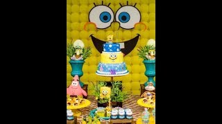 SpongeBob Party Ideas - What to Serve, Tips and Characters! Home & Decors