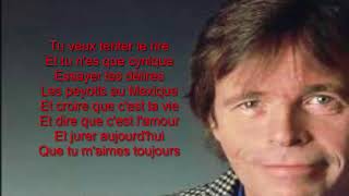 Pierre Bachelet : Sans amour [Paroles]