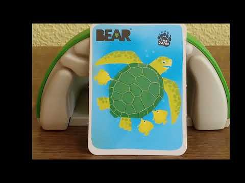 Yoyo Bear Cards Animals Misprints RARE !!!