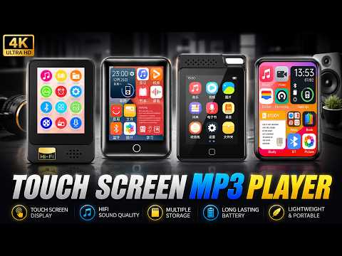 5 BEST Touch Screen MP3 Players (REALLY TOP OF THE LINE)