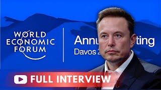 Elon Musk&rsquo;s Full Interview from the World Economic Forum 2026