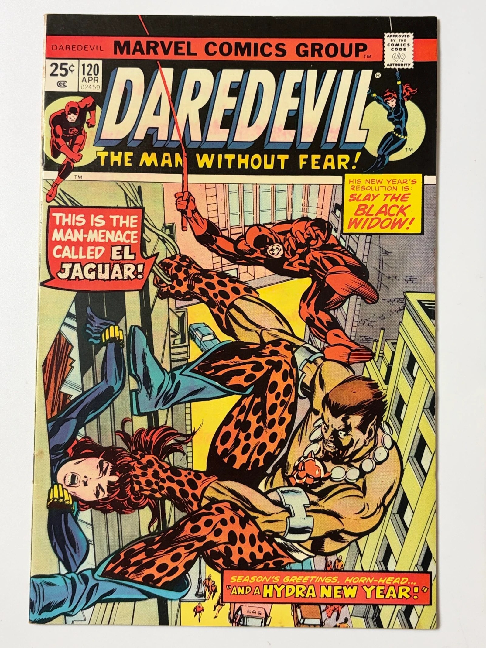Daredevil #120 (1975) 1st app. El Jaguar