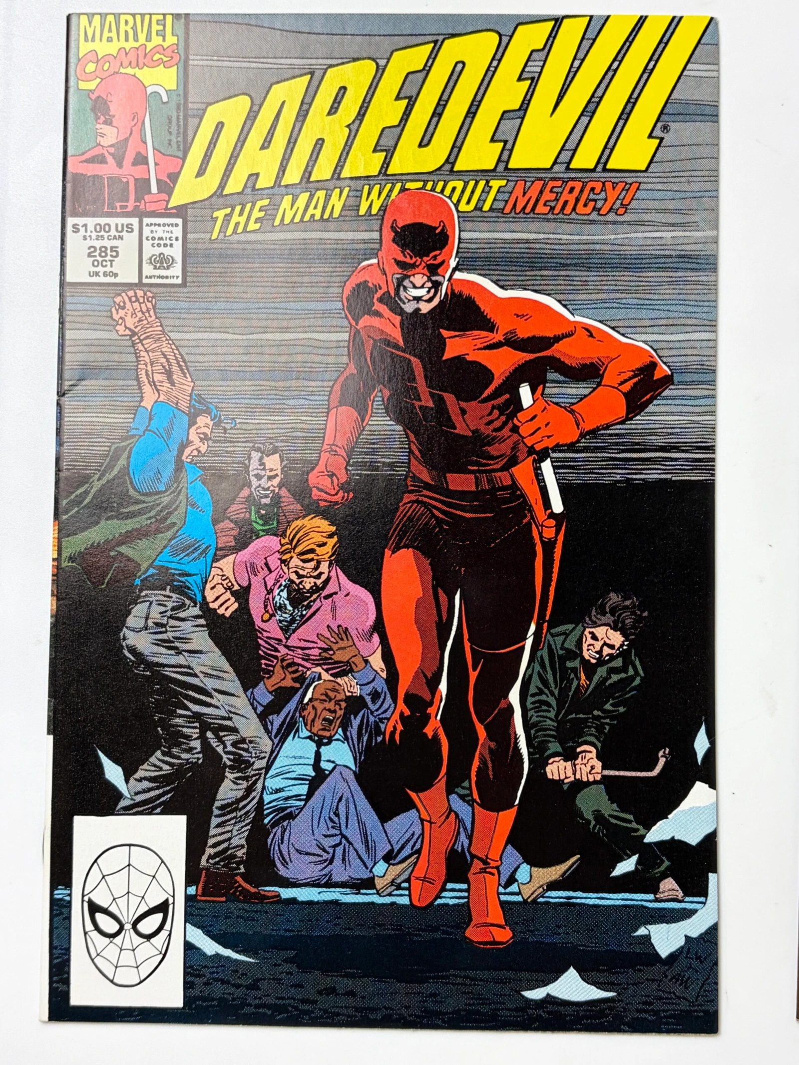 Daredevil #285 (1990) 1st app. Nyla Skin