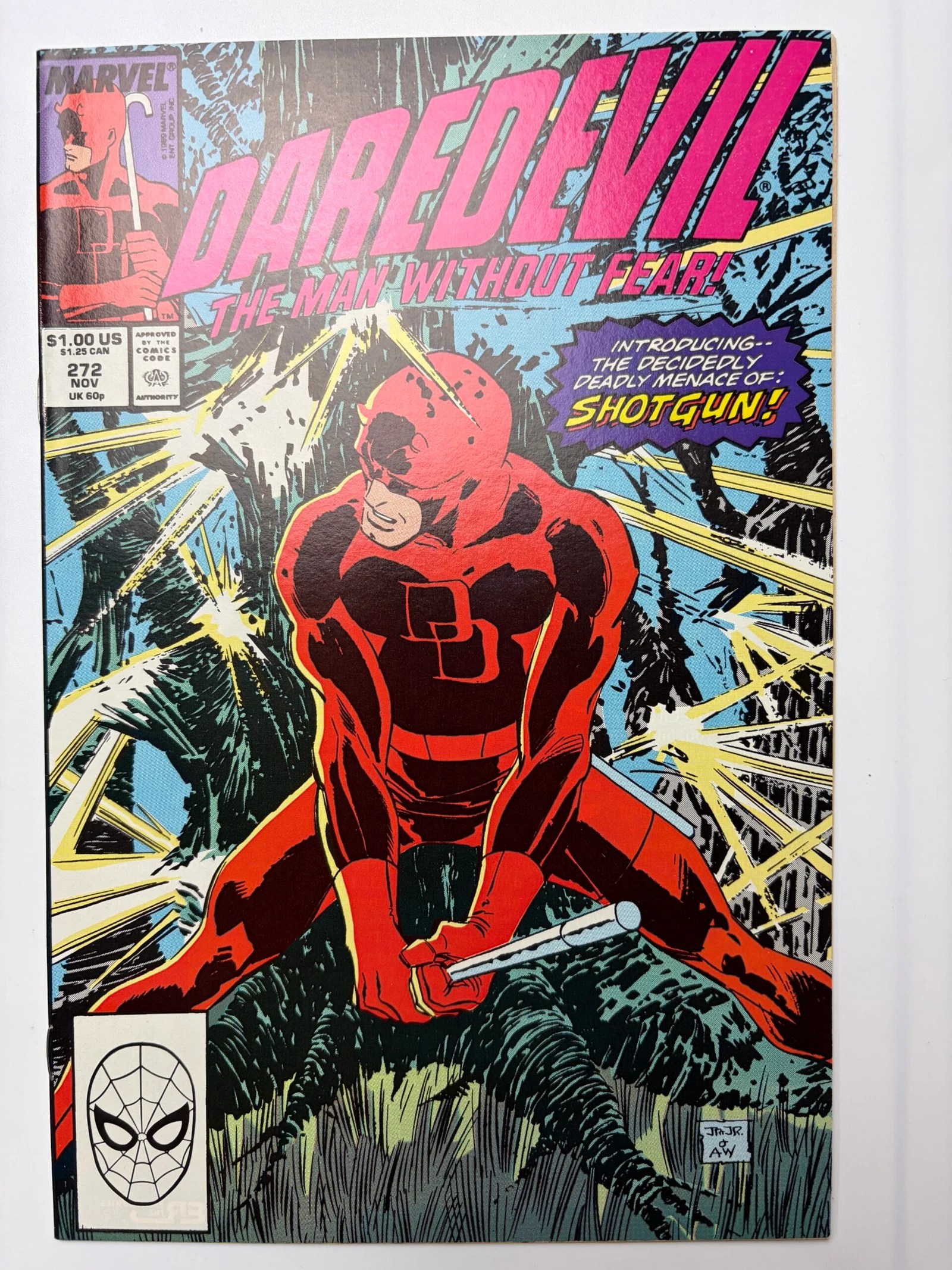 Daredevil #272 (1989) 1st app. Shotgun