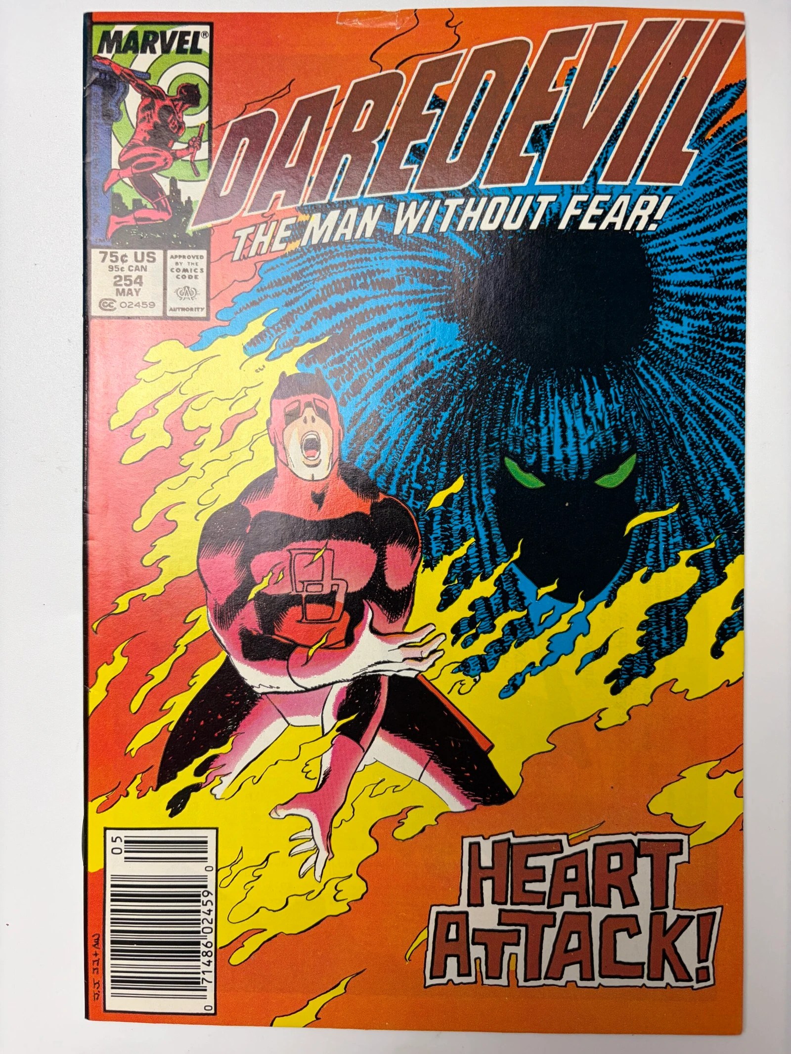 Daredevil #254 (1988) 1st app. Typhoid Mary