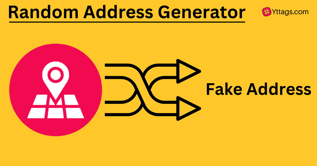 Fake Online Random Address Generator Yttags