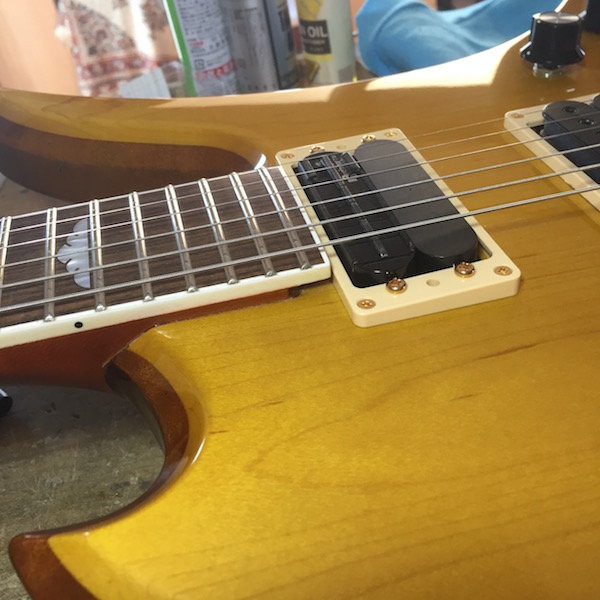 hide レモンドロップモッキンバードの大改造 完了です！！ | Yuary Guitars