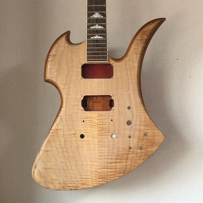 塗装剥がし！！〜 塗り替え！！【hide MG】 | Yuary Guitars