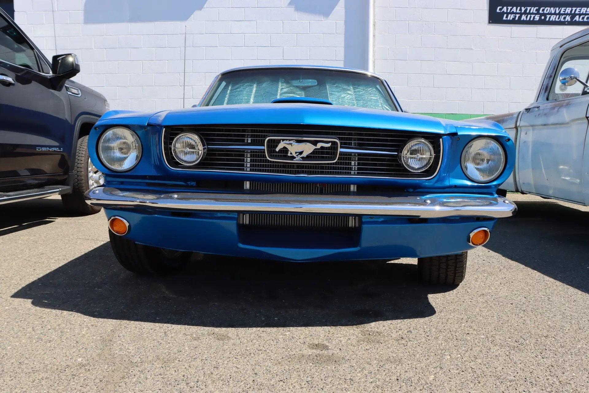 Custom performance - car show in downtown yuba city, catalytic converter replacement, classic car repair