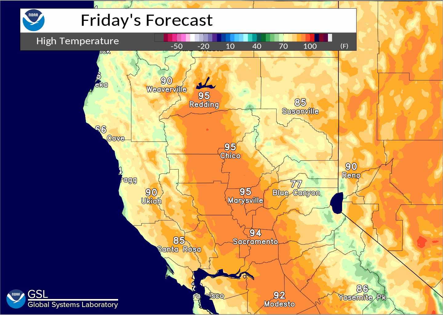 Maximum Temperatures