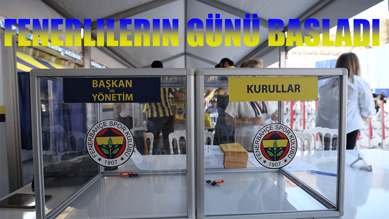 Fenerlilerin günü başladı başkanlık seçimi için oy vermeye gittiler