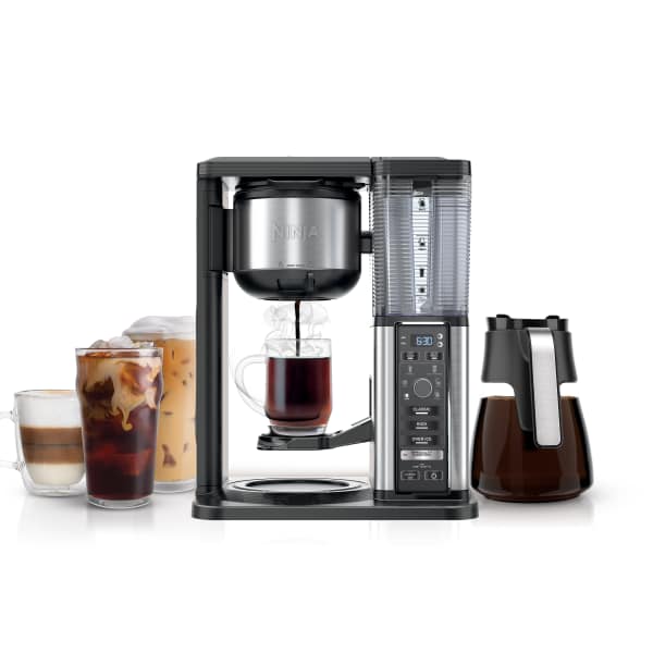 Cafetera Especializada con Jarra de Vidrio Ninja CM401 | Negro/Plata (Exclusivo en línea)