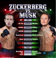 엘론머스크 저커버그 UFC