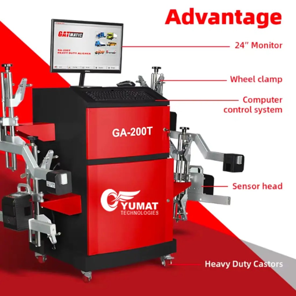 Computerized Wheel Alignment Machine with CCD