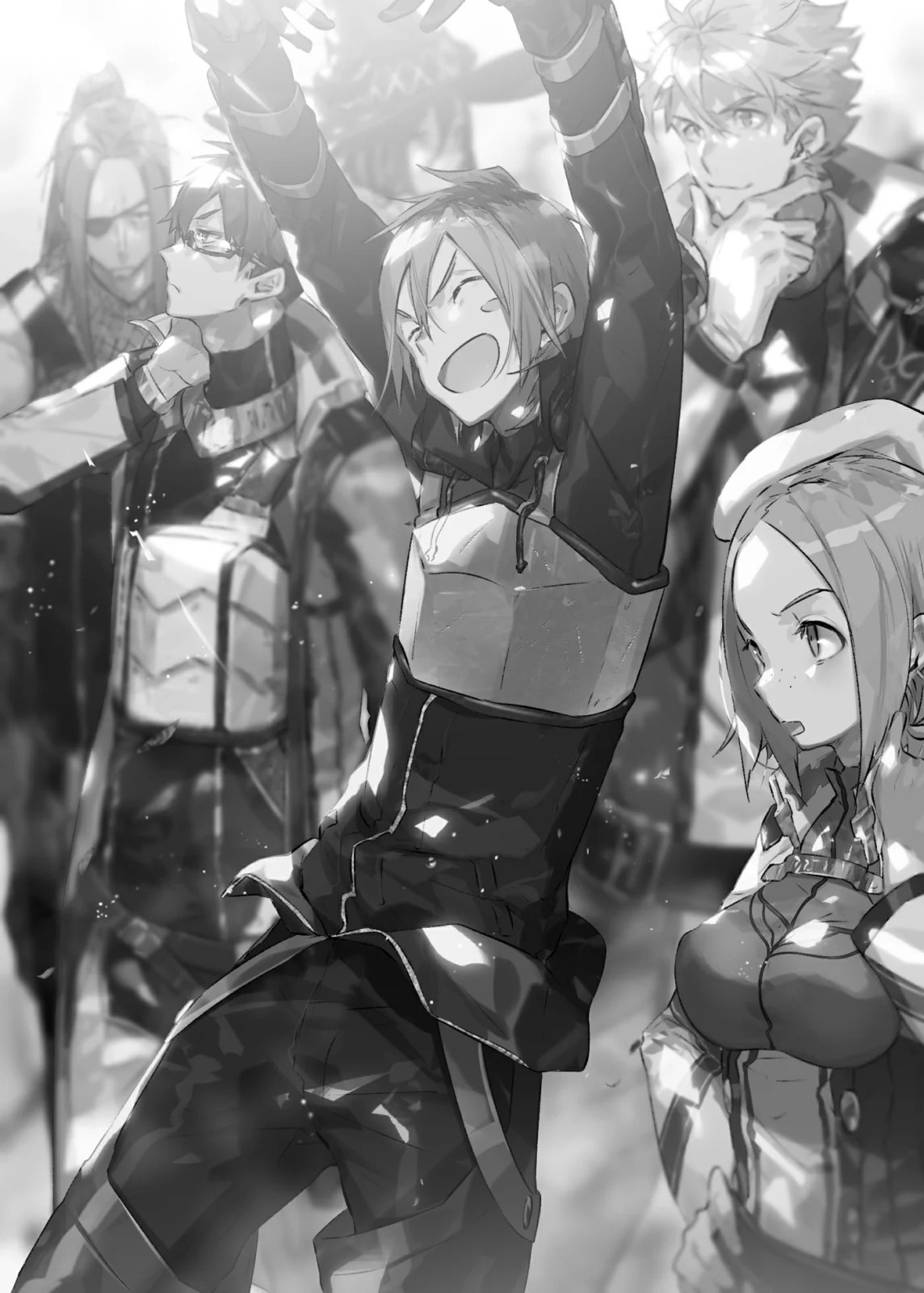 Grimgar of Fantasy and Ash, Tome 5, Chapitre 1 — illustration