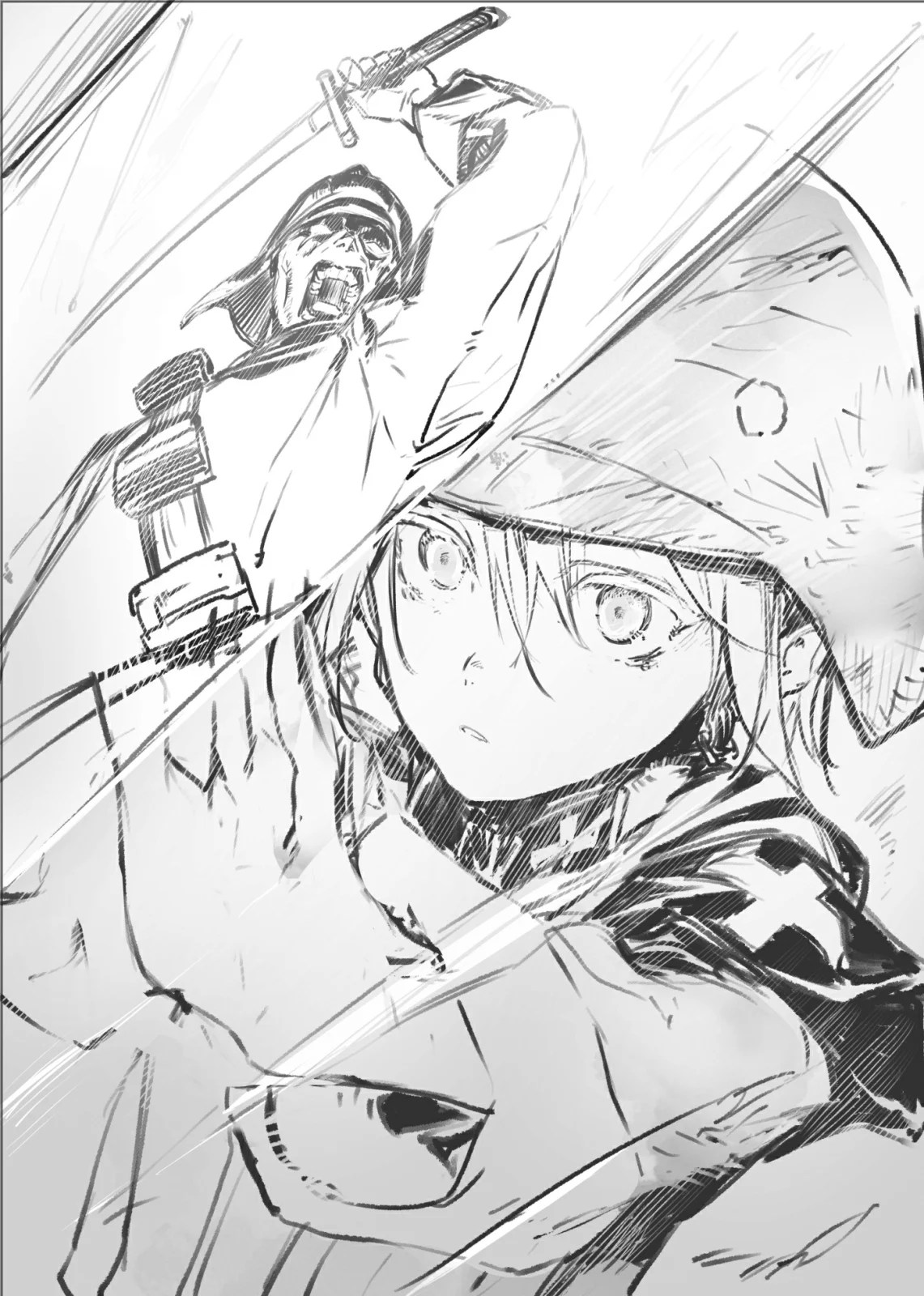 Miss Medic&rsquo;s Diary at War, Tome 1, Chapitre 4 — illustration