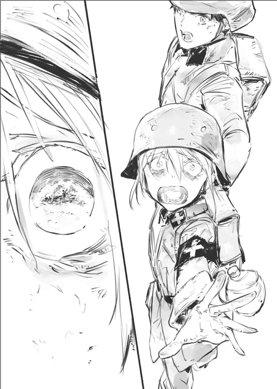 Miss Medic&rsquo;s Diary at War, Tome 1, Chapitre 8 — illustration