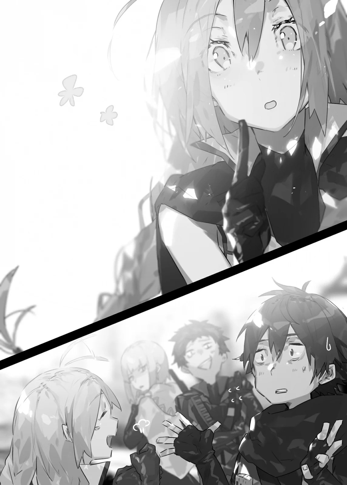 Grimgar of Fantasy and Ash, Tome 6, Chapitre 7 — illustration