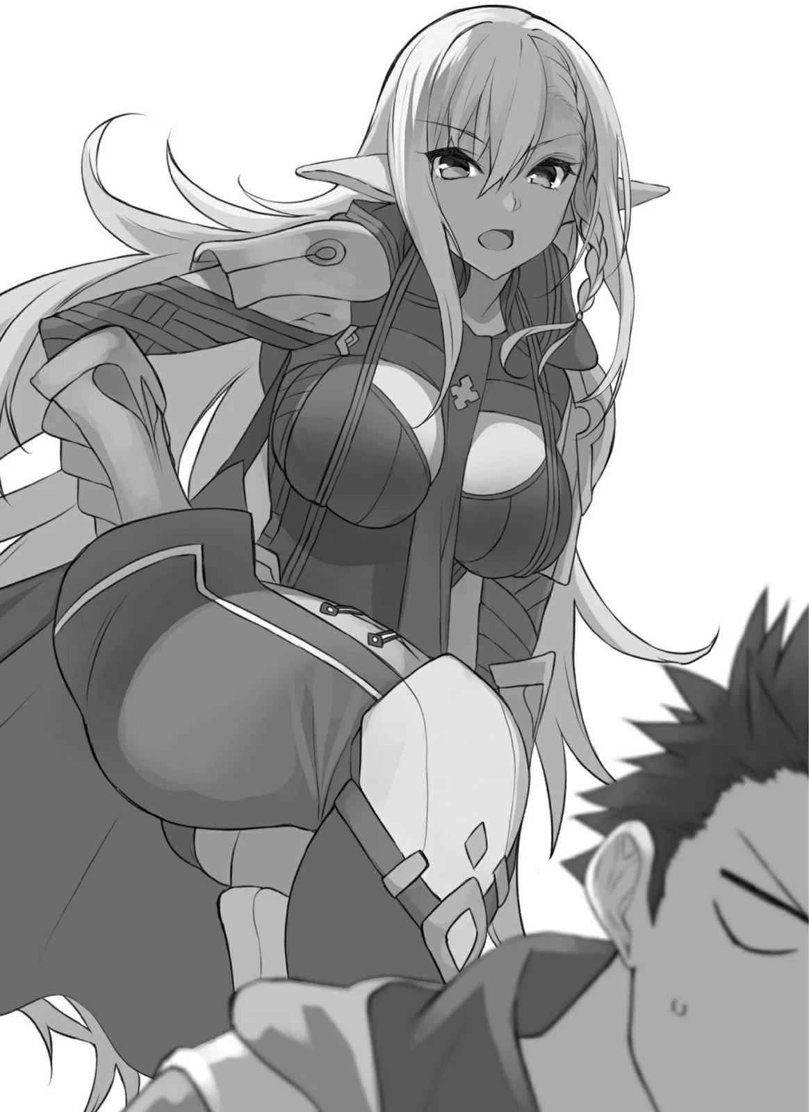 Survival in Another World with My Mistress!, Tome 1, Chapitre 2 — illustration
