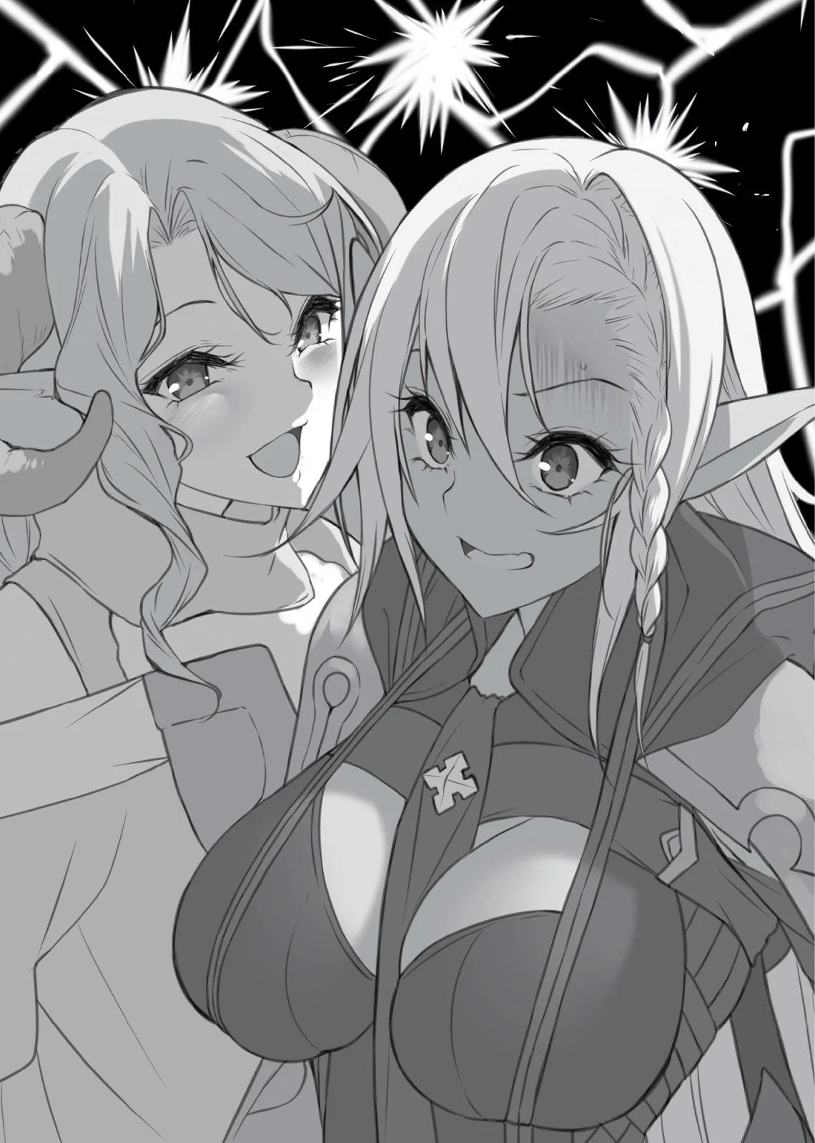 Survival in Another World with My Mistress!, Tome 3, Chapitre 1 — illustration