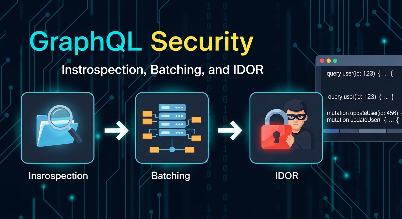 GraphQL Security: Introspection, Batching, and IDOR - article cover image