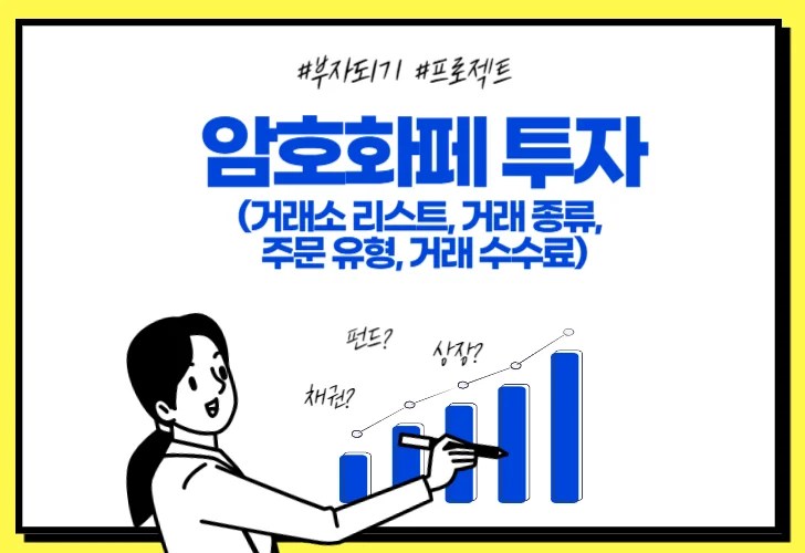 거래소 리스트 거래 종류 주문 유형 거래 수수료