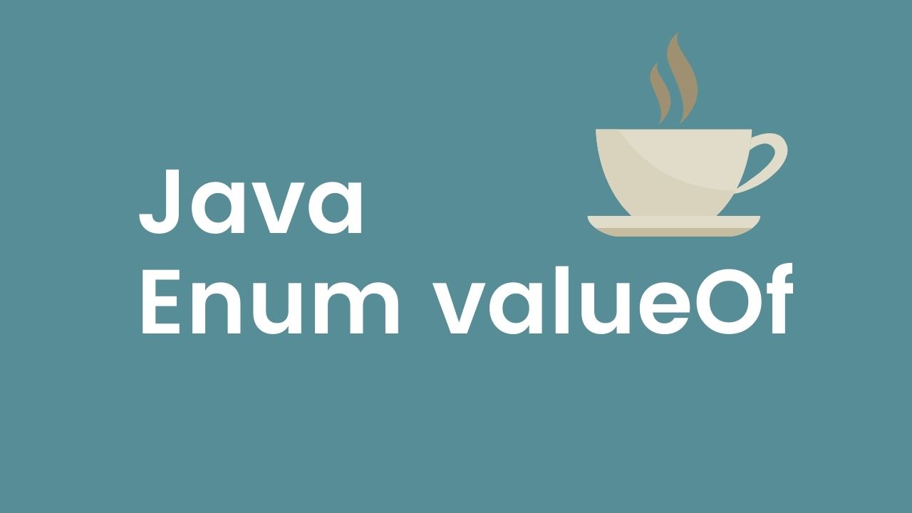 Java Enum valueOf