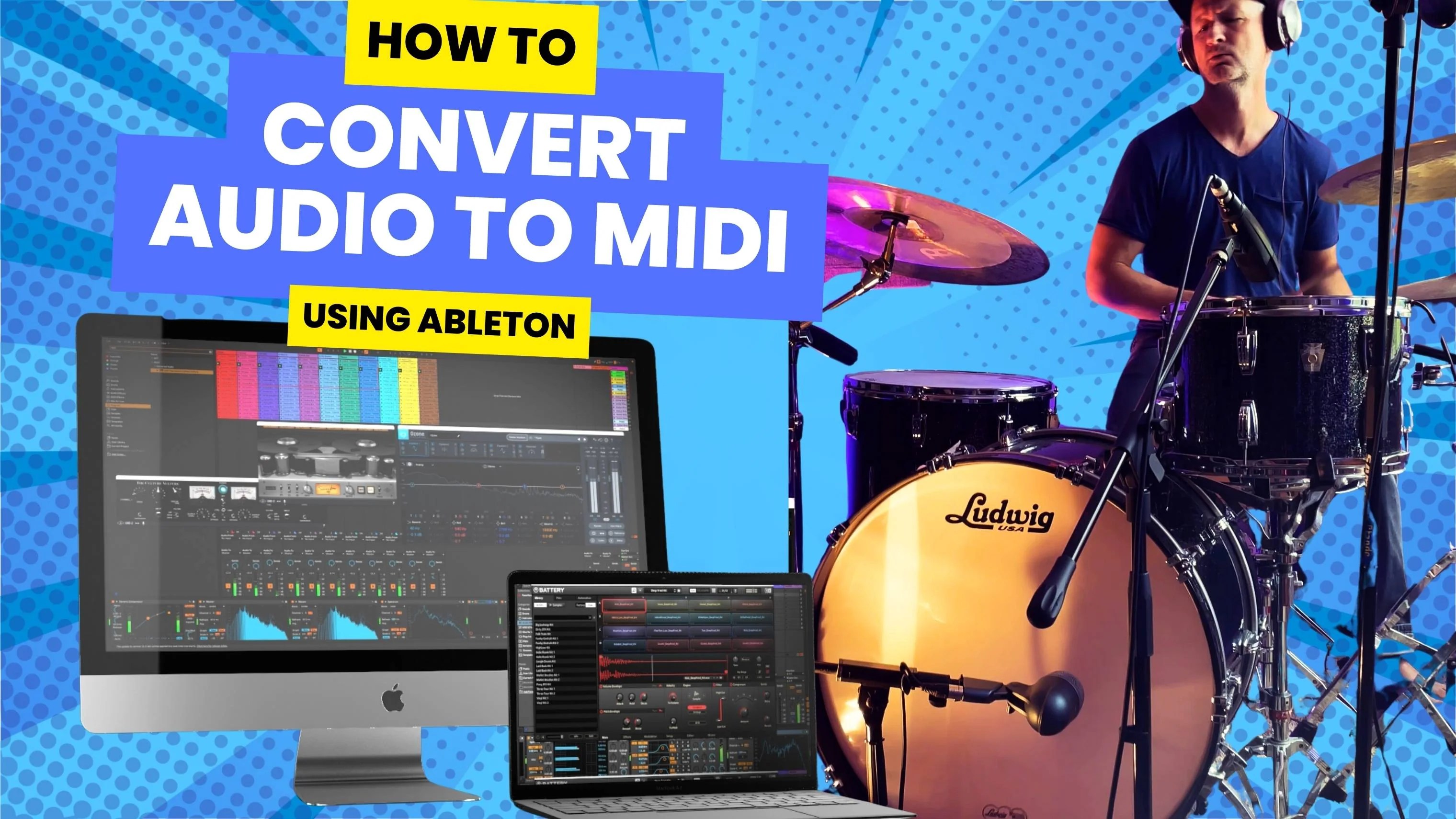 Transform Your Drum Beats With Ableton Converting Audio To Midi