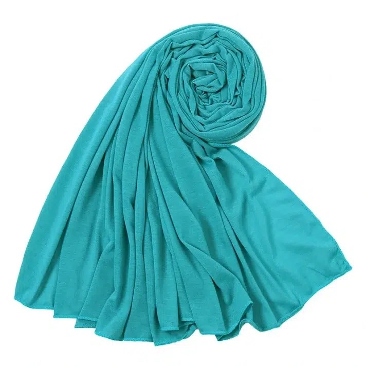 Soft Cotton Jersey Hijab Scarf in Moonstone Color