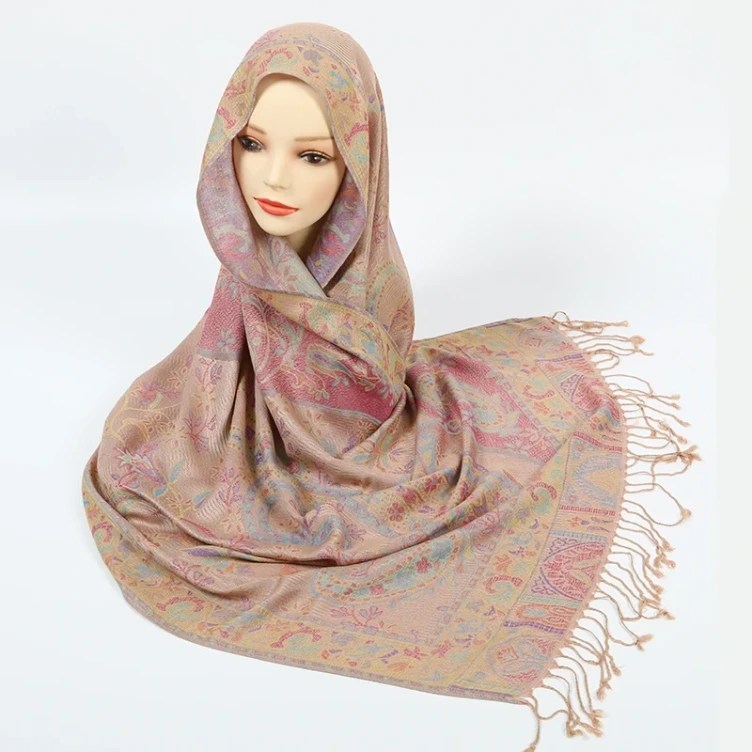 camel pashmina shawl