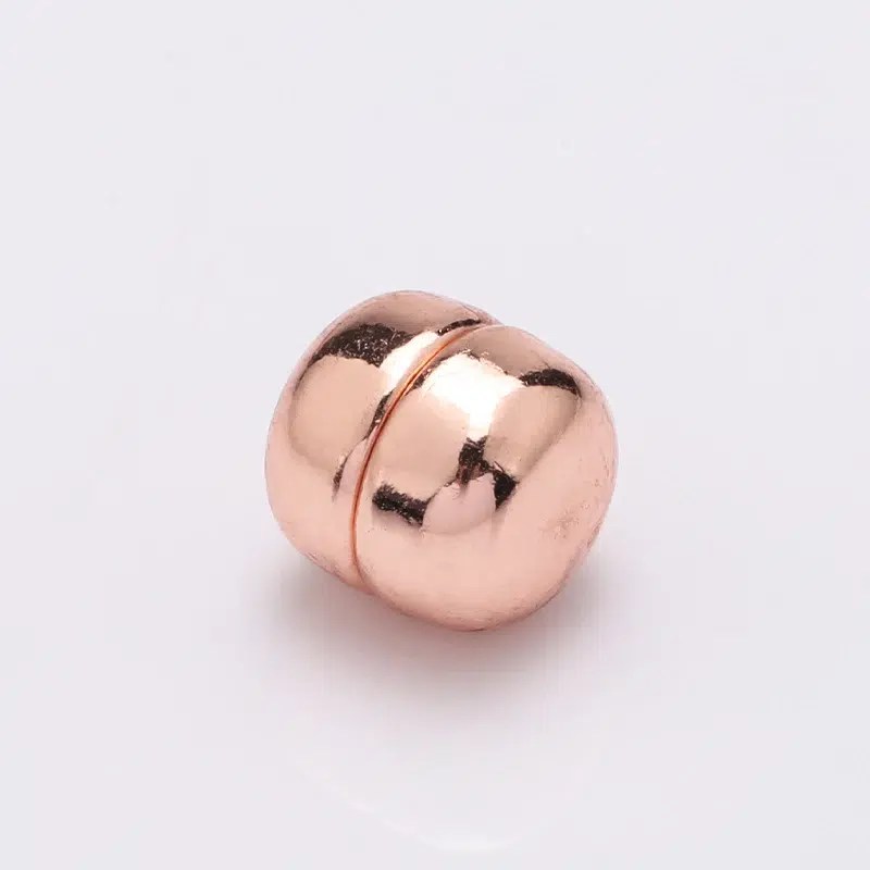Rose gold magnetic scarf pin for hijab, elegant and secure fastening accessory