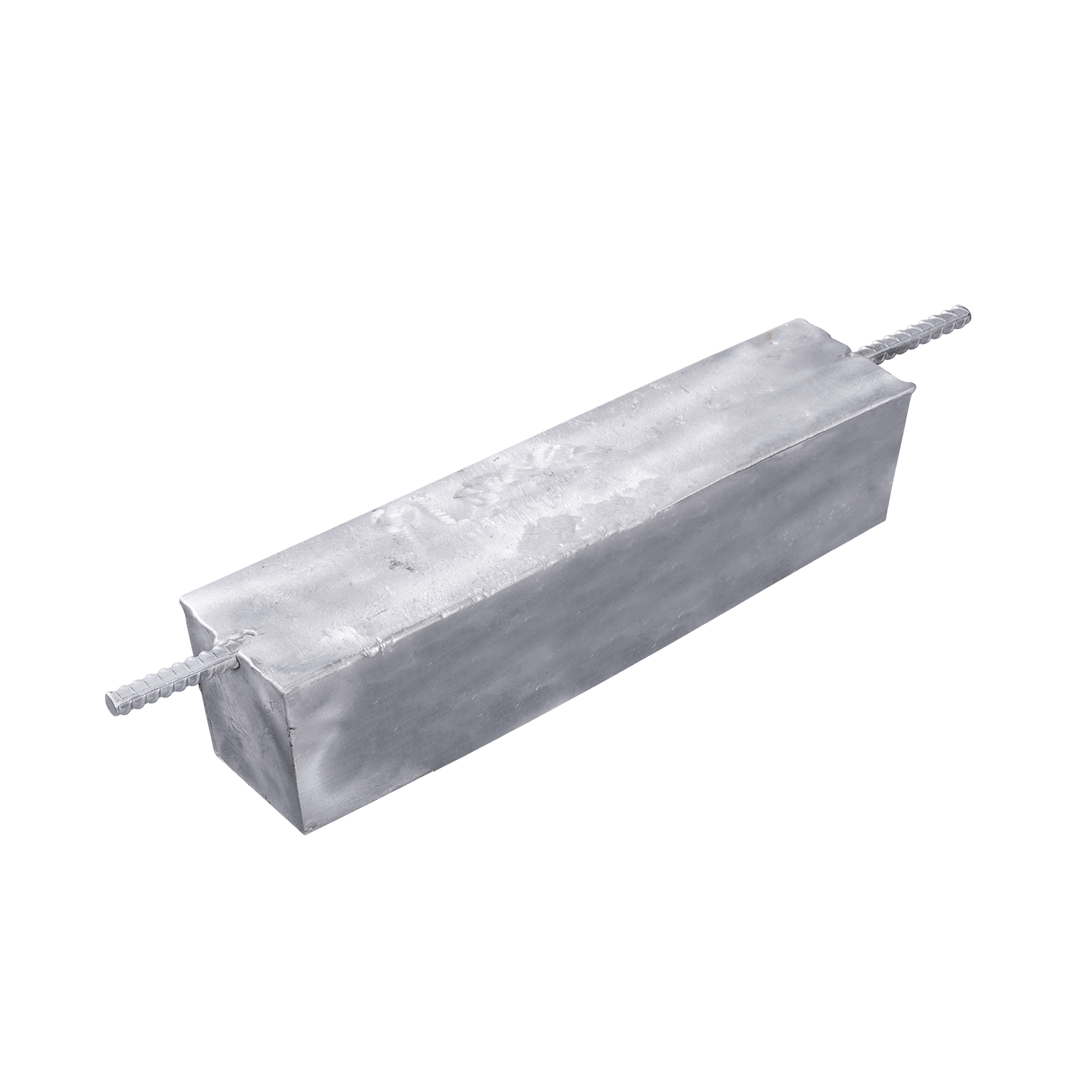 Flush-Mounted Aluminum Anode With Solid Rod Insert - YUXI