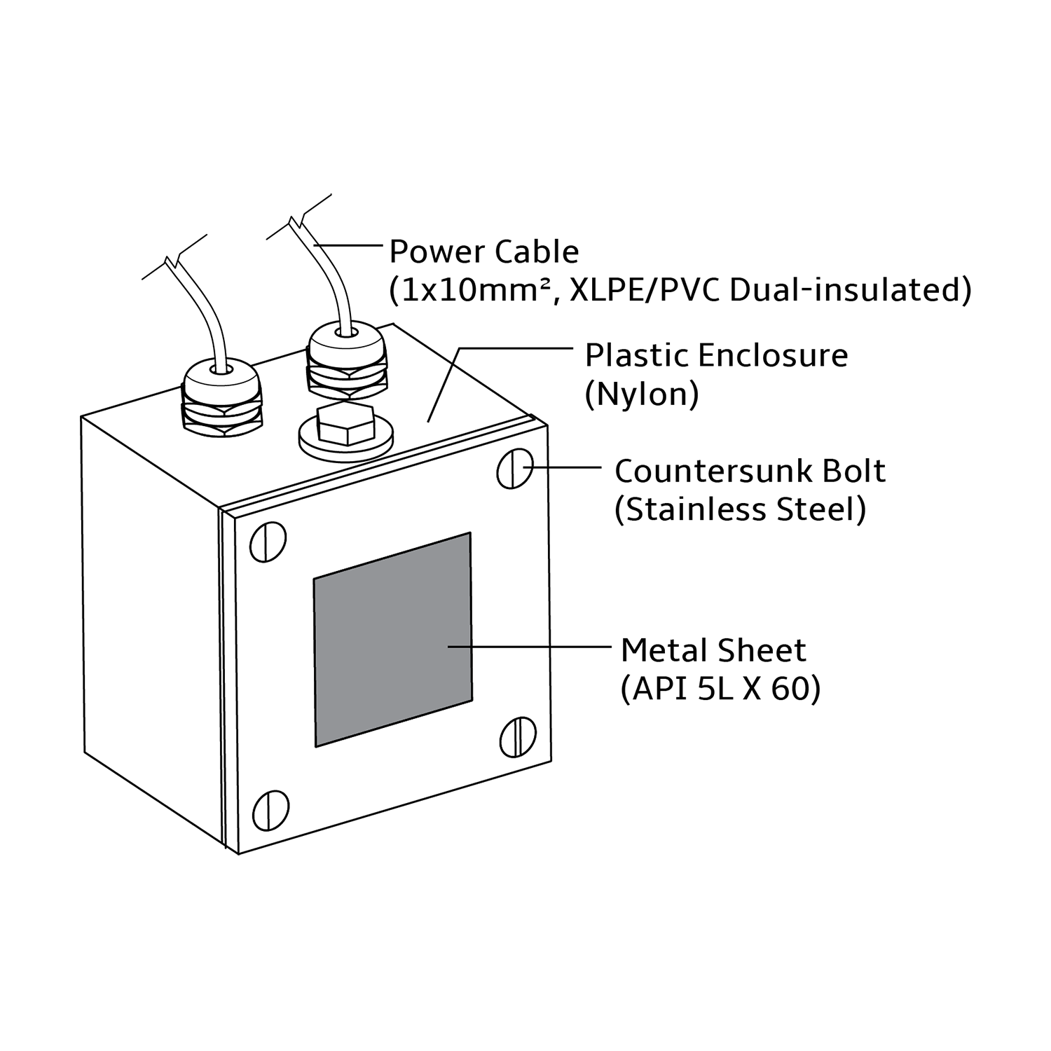 Corrosion Test Coupon Structure