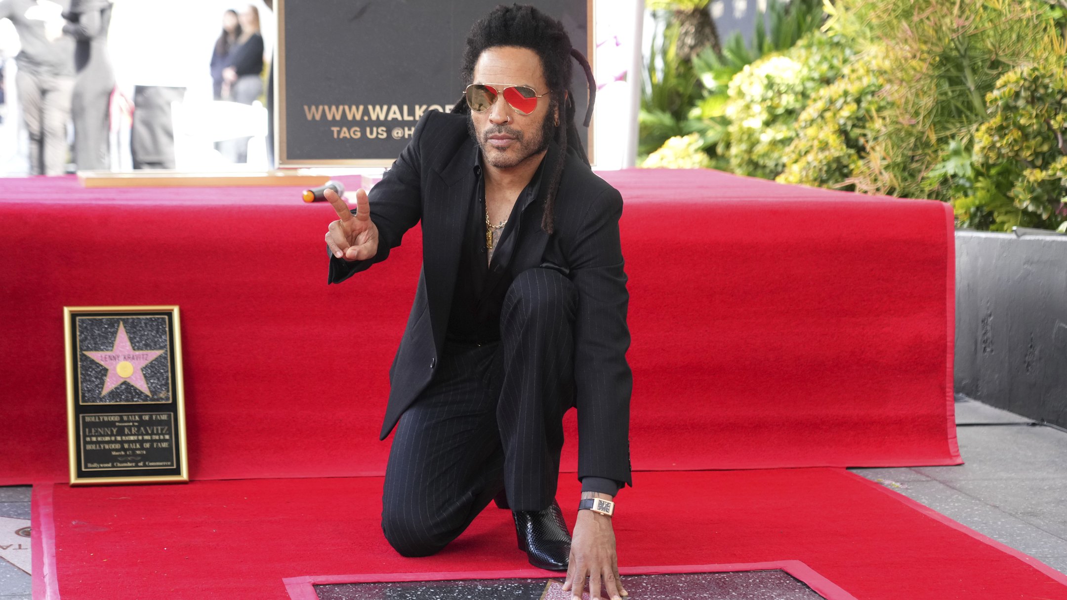 ленні кравіц алея слави голлівуду