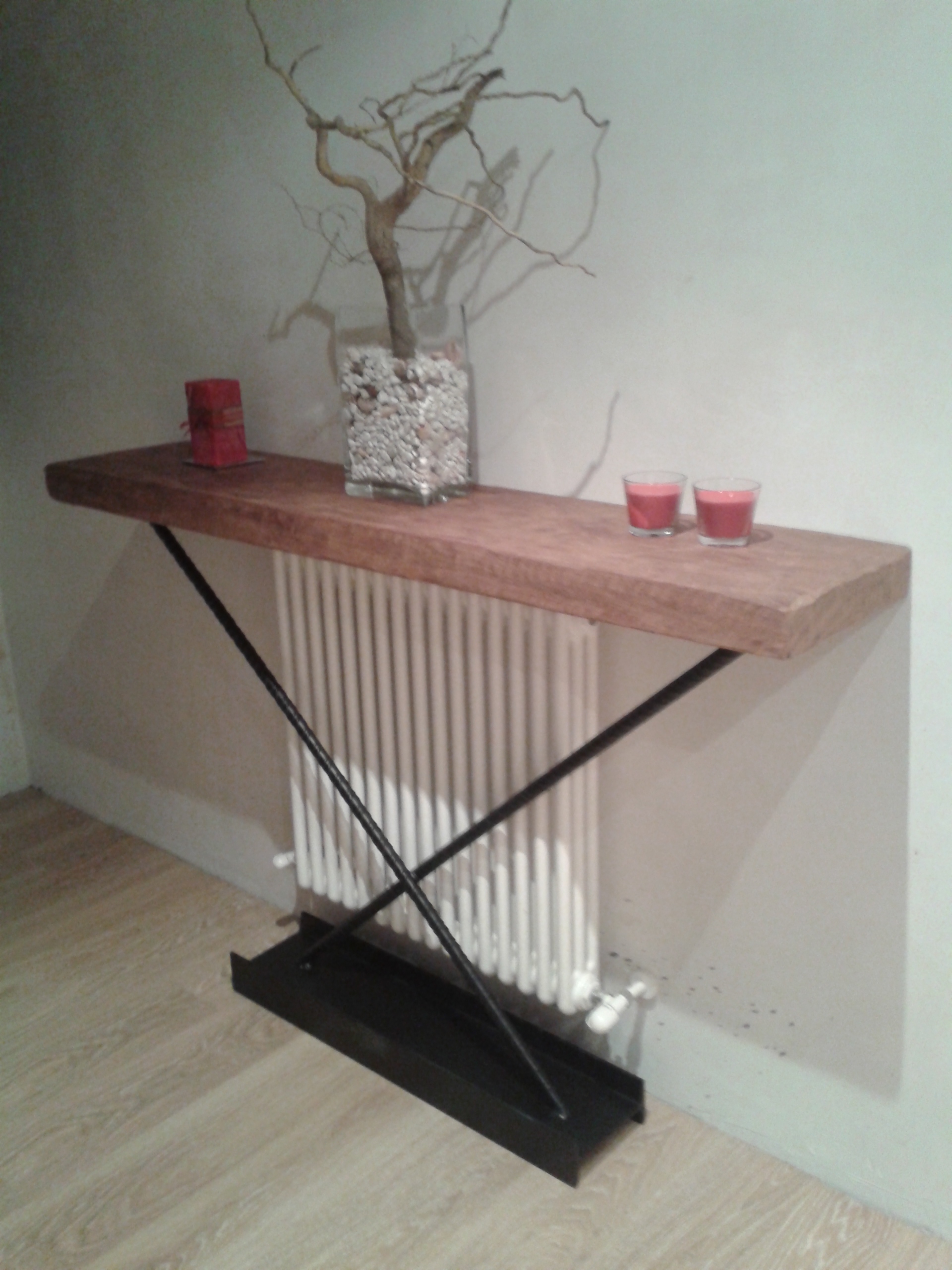 Cubreradiador de estilo industrial