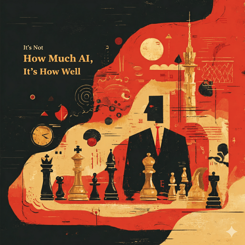It's Not How Much AI, It's How Well