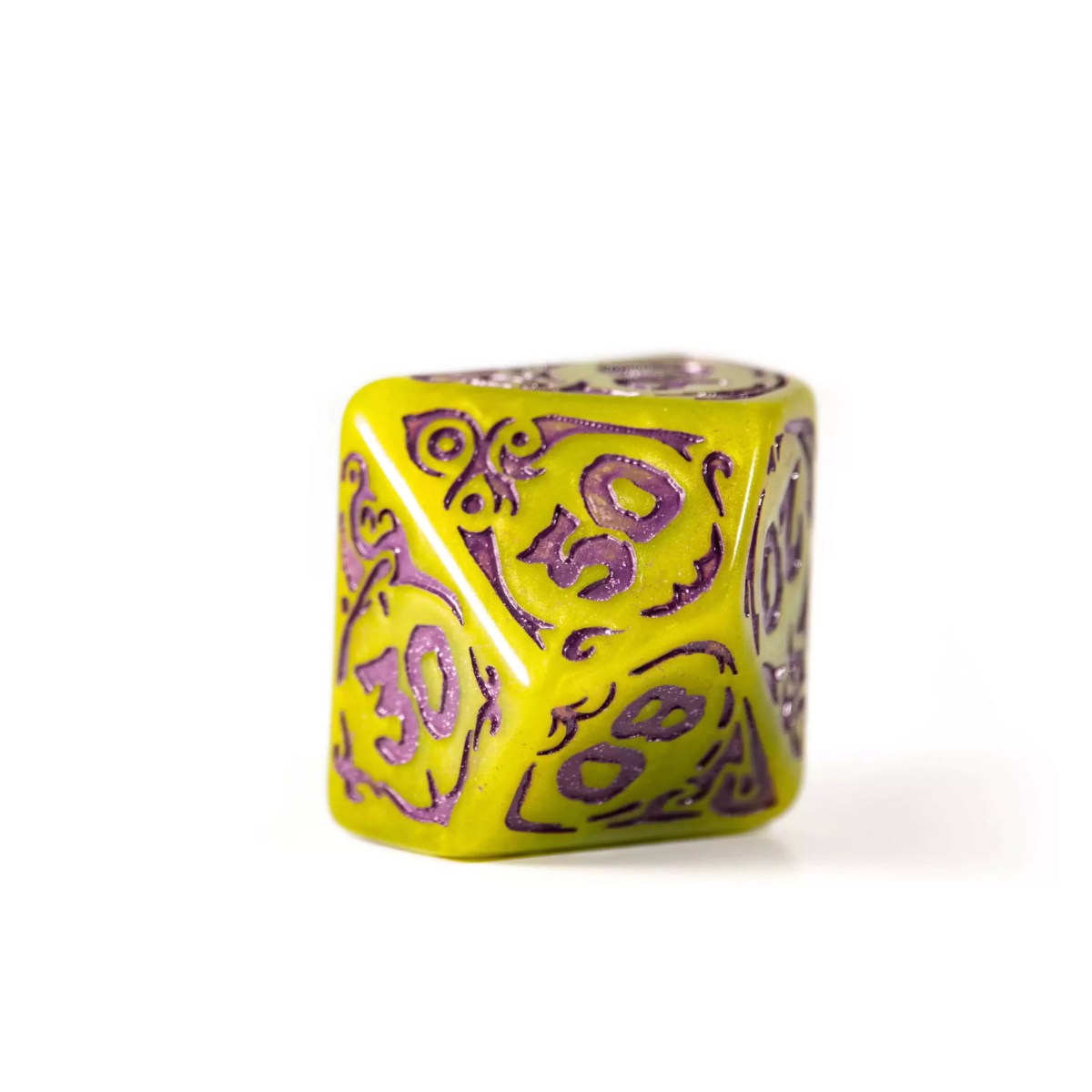 Zack Marsh Design, Titan Dice, product photography of Achlys D00 die