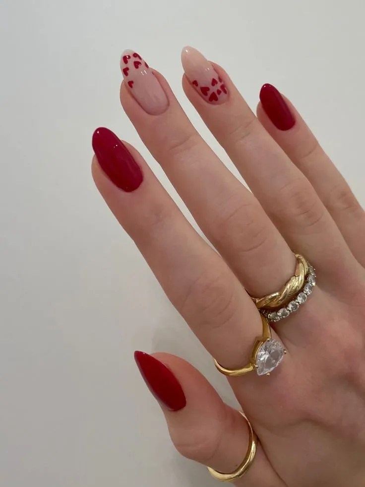 10 Simple Red Valentines Day Nails Design for a Flawless Look In 2025